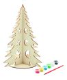 Árbol de Navidad de madera DIY Personalizada 7CX1493 - Imagen 1