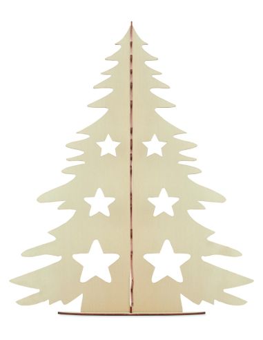 Árbol de Navidad de madera DIY Personalizada...