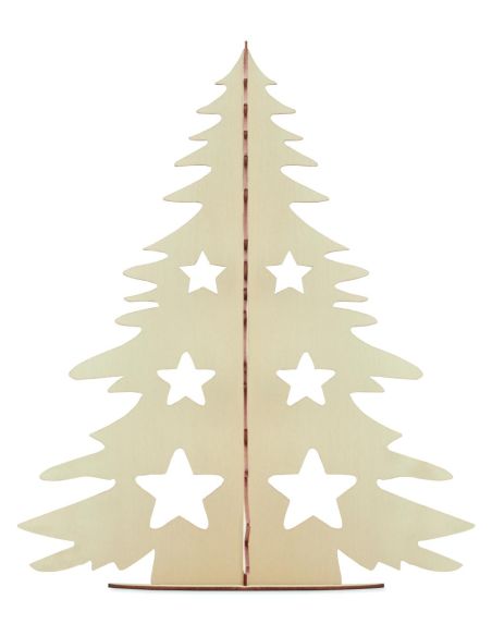 Árbol de Navidad de madera DIY Personalizada 7CX1493