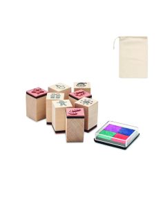 Set 8 sellos navideños Personalizado 7CX1512