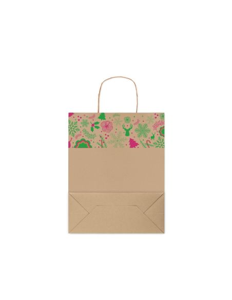 Bolsa papel de regalo mediana Personalizada 7CX1519