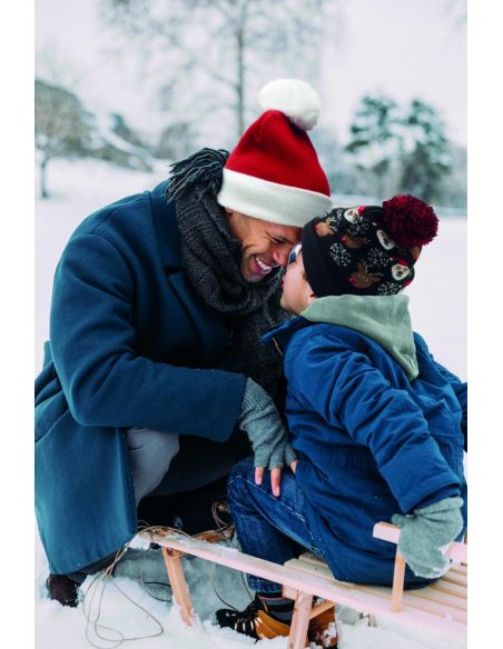 Gorro de punto navideño Personalizado 7CX1529