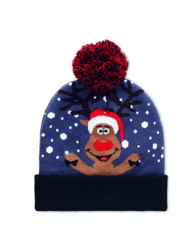 Gorro de punto navideño LED Personalizado 7CX1539