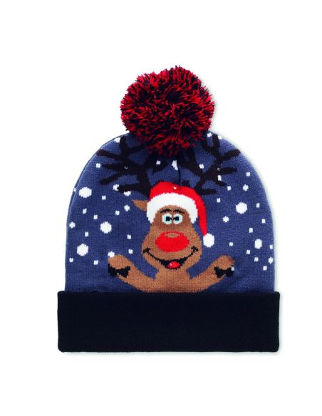 Gorro de punto navideño LED Personalizado 7CX1539