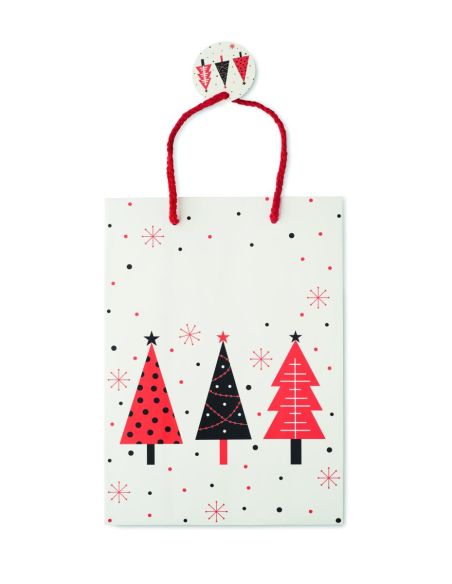 Bolsa de papel mediana Personalizada 7CX1562