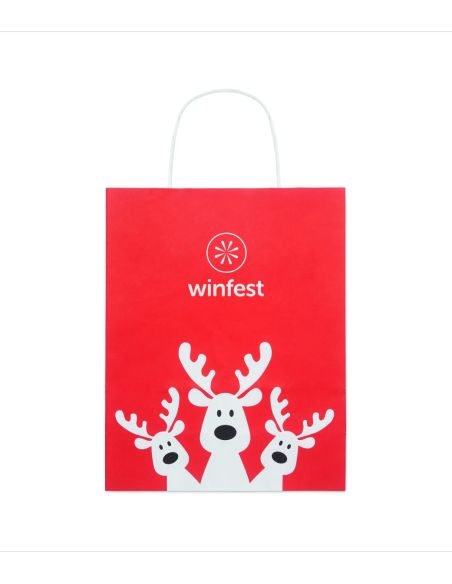 Bolsa papel de regalo pequeña Personalizada 7CX1564