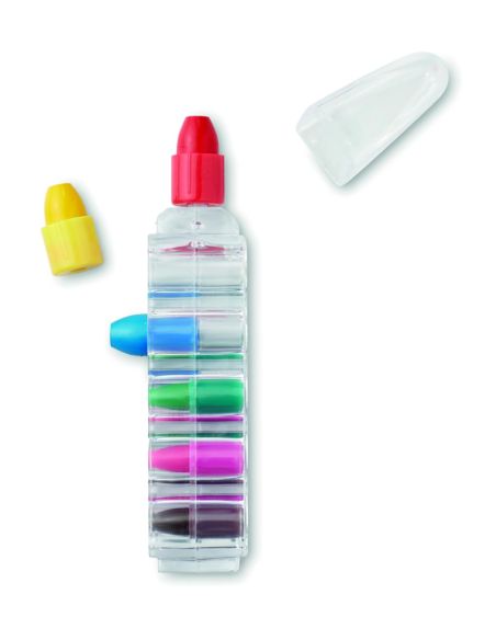 Juego pinturas cera Personalizado 7IT1329