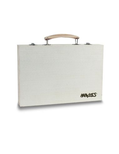 Set pinturas en caja de madera Personalizada...