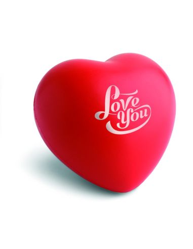 Anti-estrés forma de corazón Personalizada 7IT3459