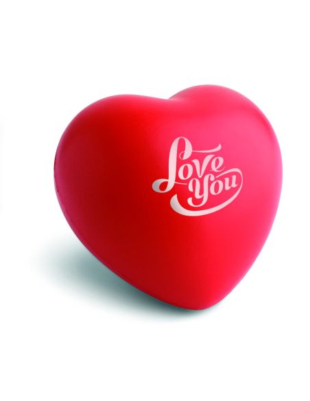 Anti-estrés forma de corazón Personalizada 7IT3459