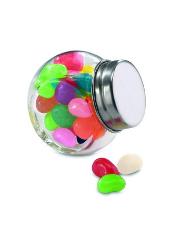 Bote de cristal con caramelos Personalizado...