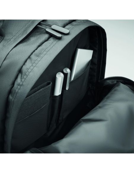 Mochila para portátil RPET 300D Personalizada 7MO2050