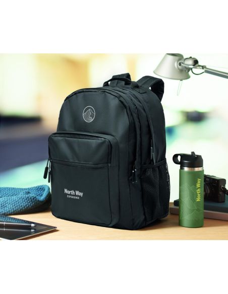 Mochila para portátil RPET 300D Personalizada 7MO2050