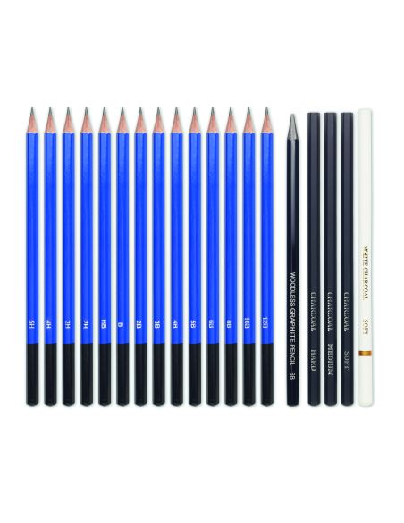 Set dibujo 40 piezas en estuche Personalizado 7MO2054