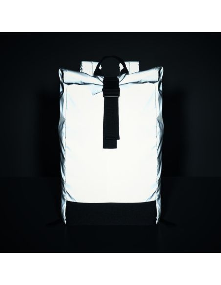 Mochila Rolltop reflectante Personalizada 7MO2056