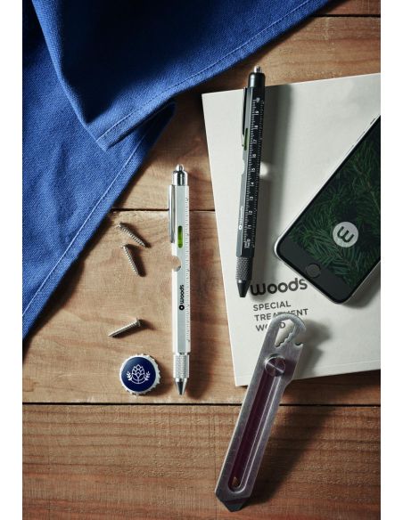 Bolígrafo nivel y regla Personalizado 7MO2072