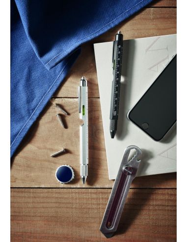 Bolígrafo nivel y regla Personalizado 7MO2072