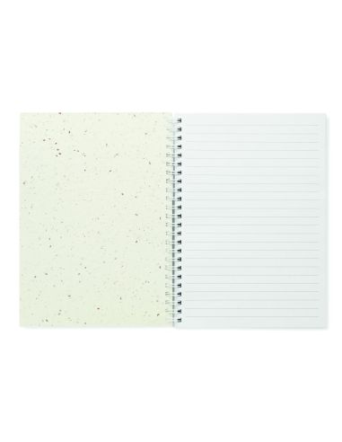 Libreta A5 tapas de semillas Personalizada 7MO2083