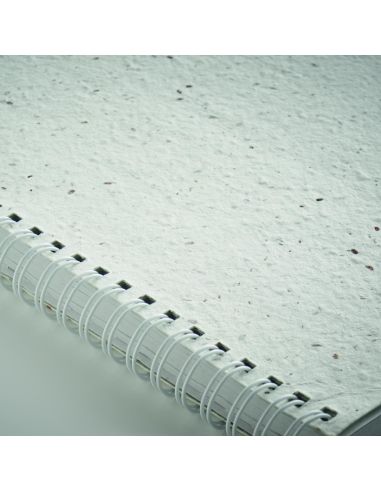 Libreta A5 tapas de semillas Personalizada 7MO2083