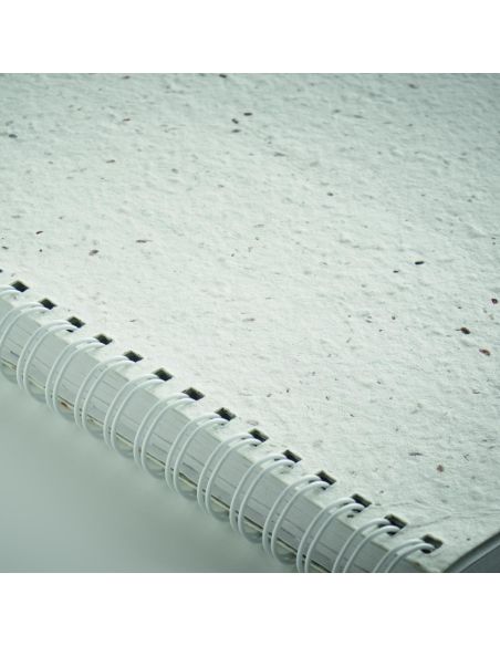 Libreta A5 tapas de semillas Personalizada 7MO2083