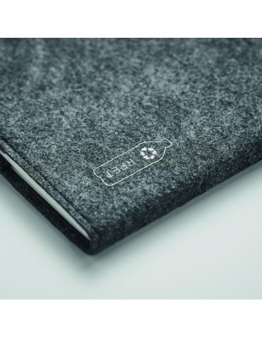 Libreta A5 RPET fieltro Personalizada 7MO2093