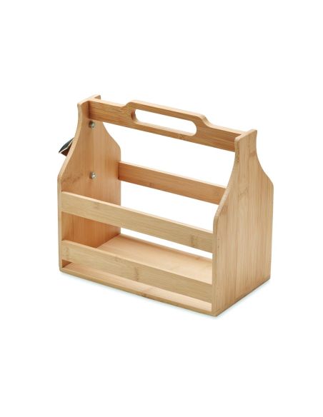 Caja de bambú para 6 cervezas Personalizada 7MO2110