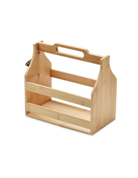 Caja de bambú para 6 cervezas Personalizada 7MO2110