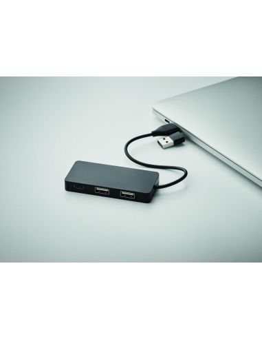 HUB 3 puertos cable de 20 cm Personalizado 7MO2142