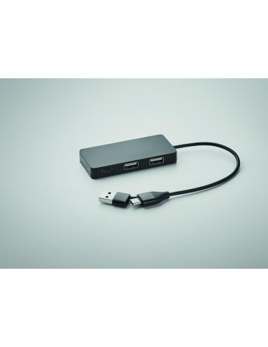 HUB 3 puertos cable de 20 cm Personalizado 7MO2142