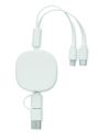 Cable carga retráctil multiUSB Personalizada 7MO2146 - Imagen 2