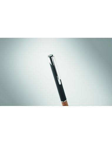 Bolígrafo aluminio con corcho Personalizado...