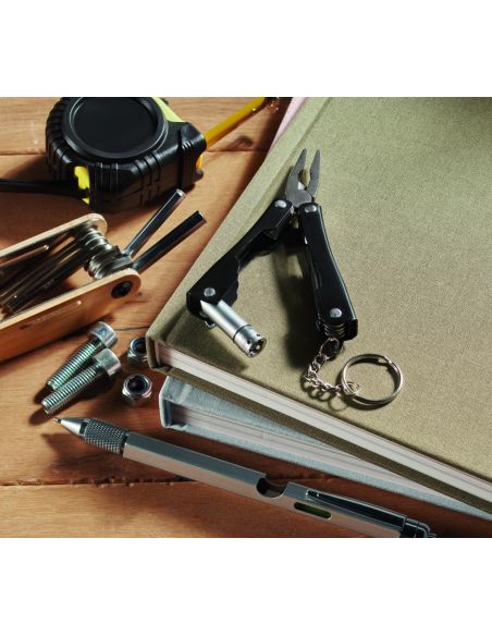 Navaja multiusos con linterna Personalizada 7MO2201