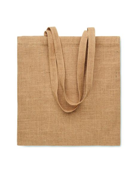 Bolsa de yute de asas largas Personalizada 7MO2209