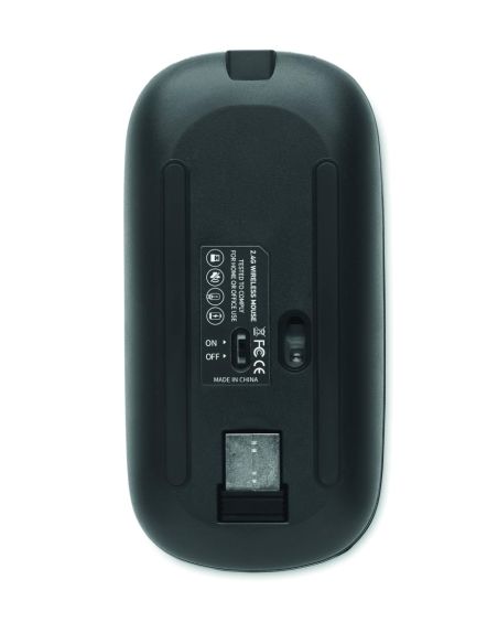 Ratón óptico recargable ABS Personalizado 7MO2222