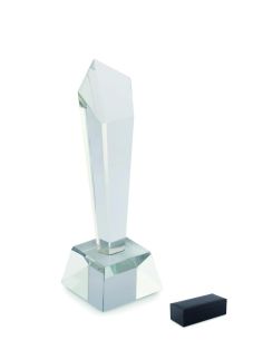 Trofeo de cristal con caja Personalizada 7MO2236