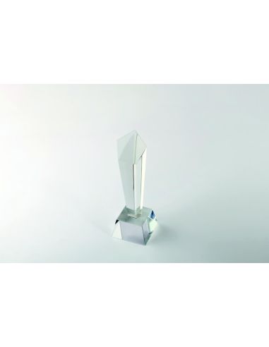 Trofeo de cristal con caja Personalizada 7MO2236