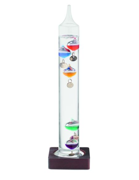 Galileo termómetro vidrio 28cm Personalizado 7MO2272