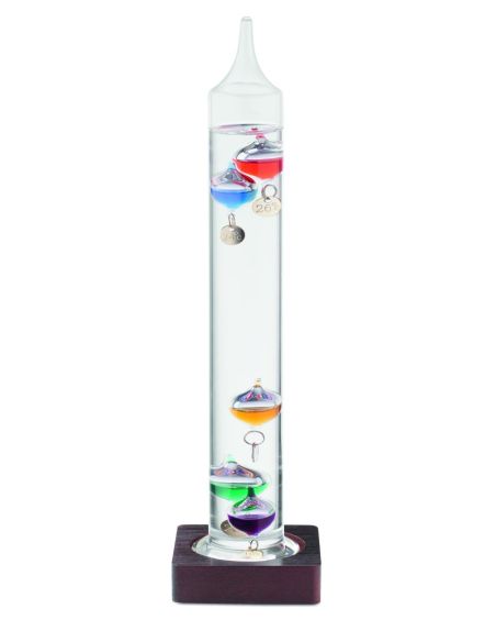 Galileo termómetro vidrio 28cm Personalizado 7MO2272