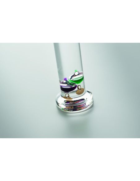 Galileo termómetro vidrio 28cm Personalizado 7MO2272