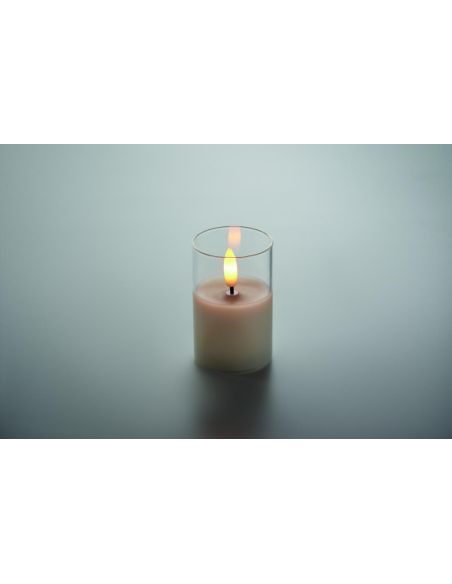 Vela efecto LED de cristal Personalizada 7MO2365