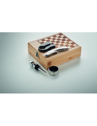 Tablero ajedrez juego de vino Personalizado...