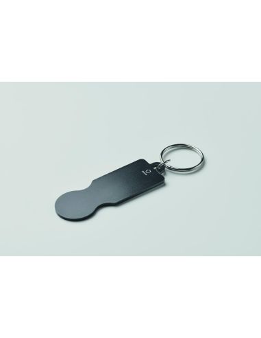 Llavero con ficha de carrito Personalizado 7MO2407