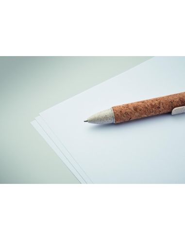 Bolígrafo corcho de 4 tintas Personalizado 7MO2421