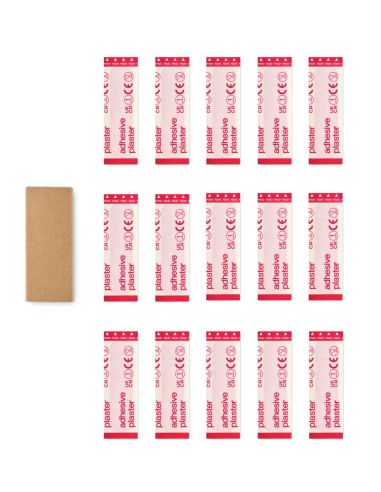 Set de tiras adhesivas en caja Personalizada...