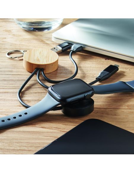 Llavero con cable 4 en 1 Personalizado 7MO2451