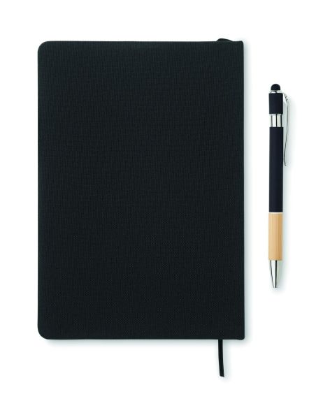 Cuaderno RPET A5 con bolígrafo Personalizado 7MO2469