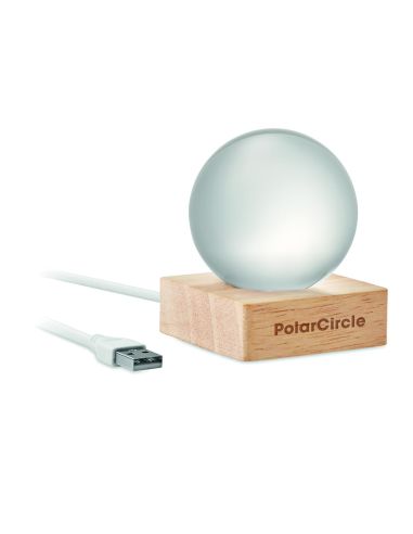 Bola de cristal LED Personalizada 7MO2689
