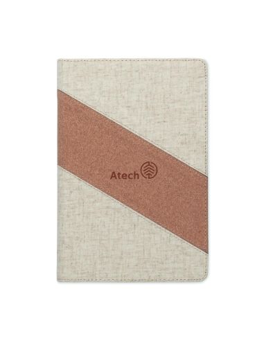 Cuaderno A5 con cargador 15W Personalizado 7MO2734