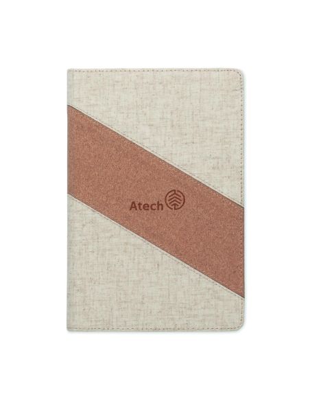 Cuaderno A5 con cargador 15W Personalizado 7MO2734