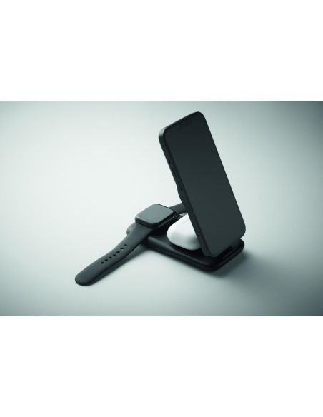 Cargador inalámbrico 3 en 1 de Personalizado 7MO2749